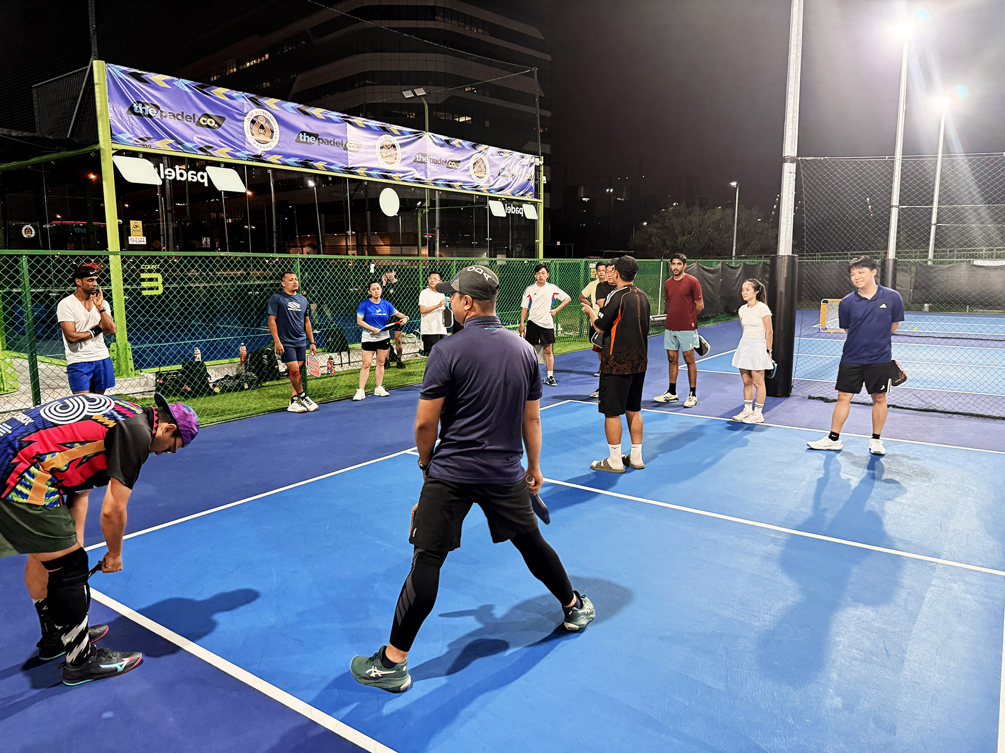 Short briefing before a long session