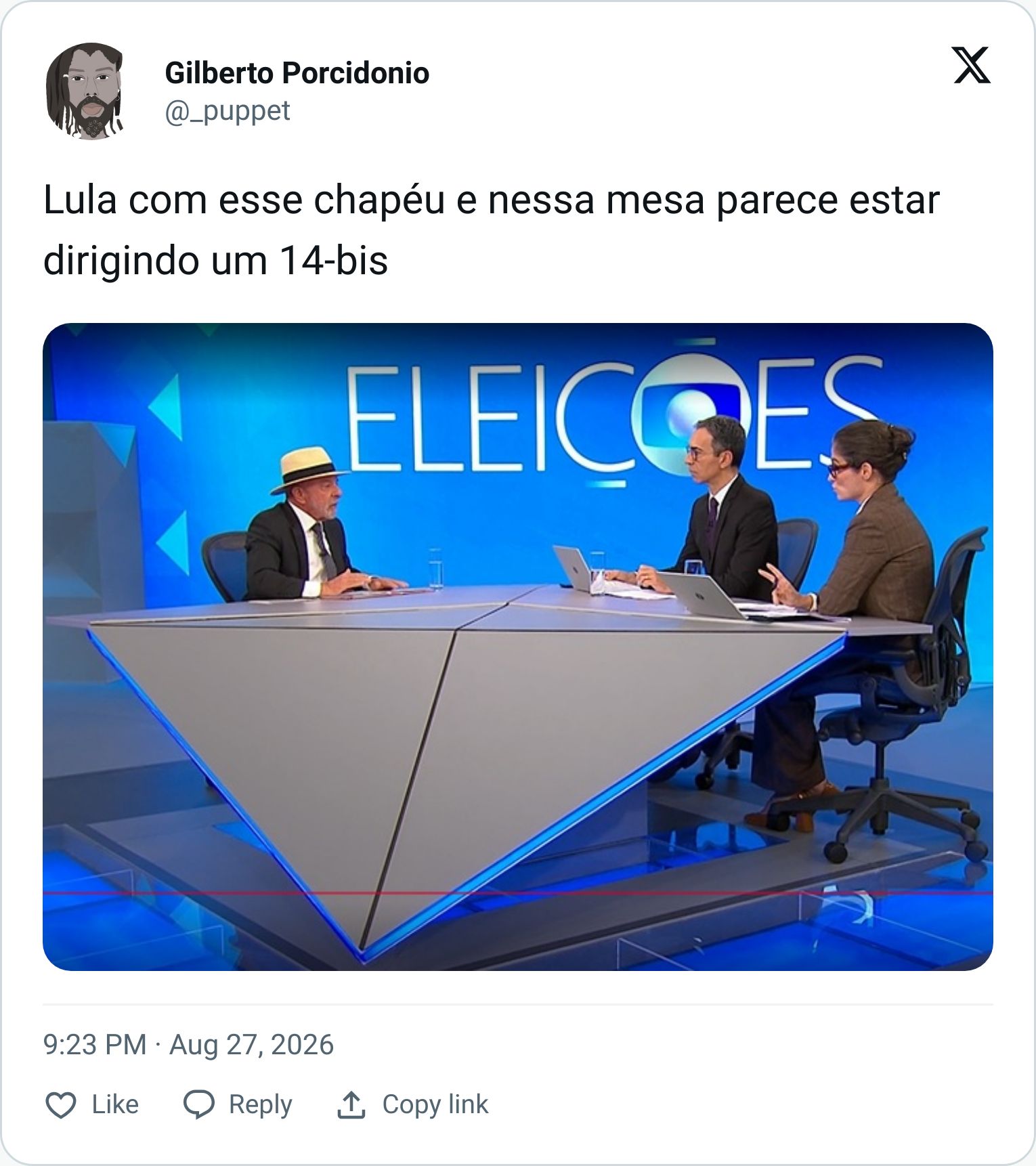 Tweet screenshot