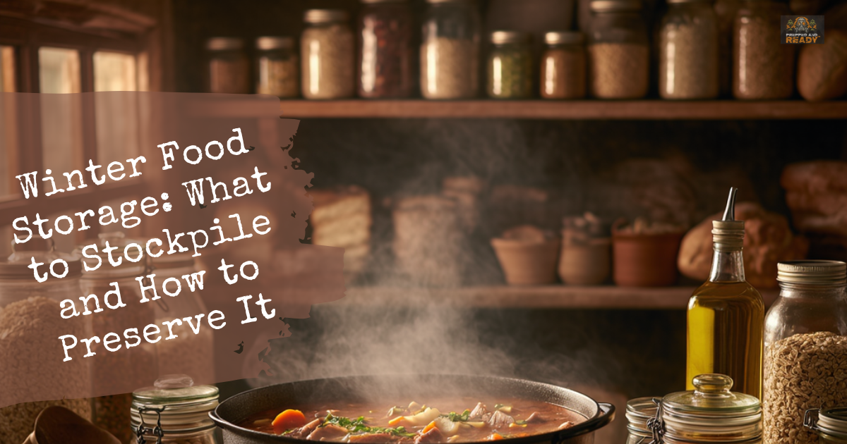 Winter Food Storage: What to Stockpile and How to Preserve It