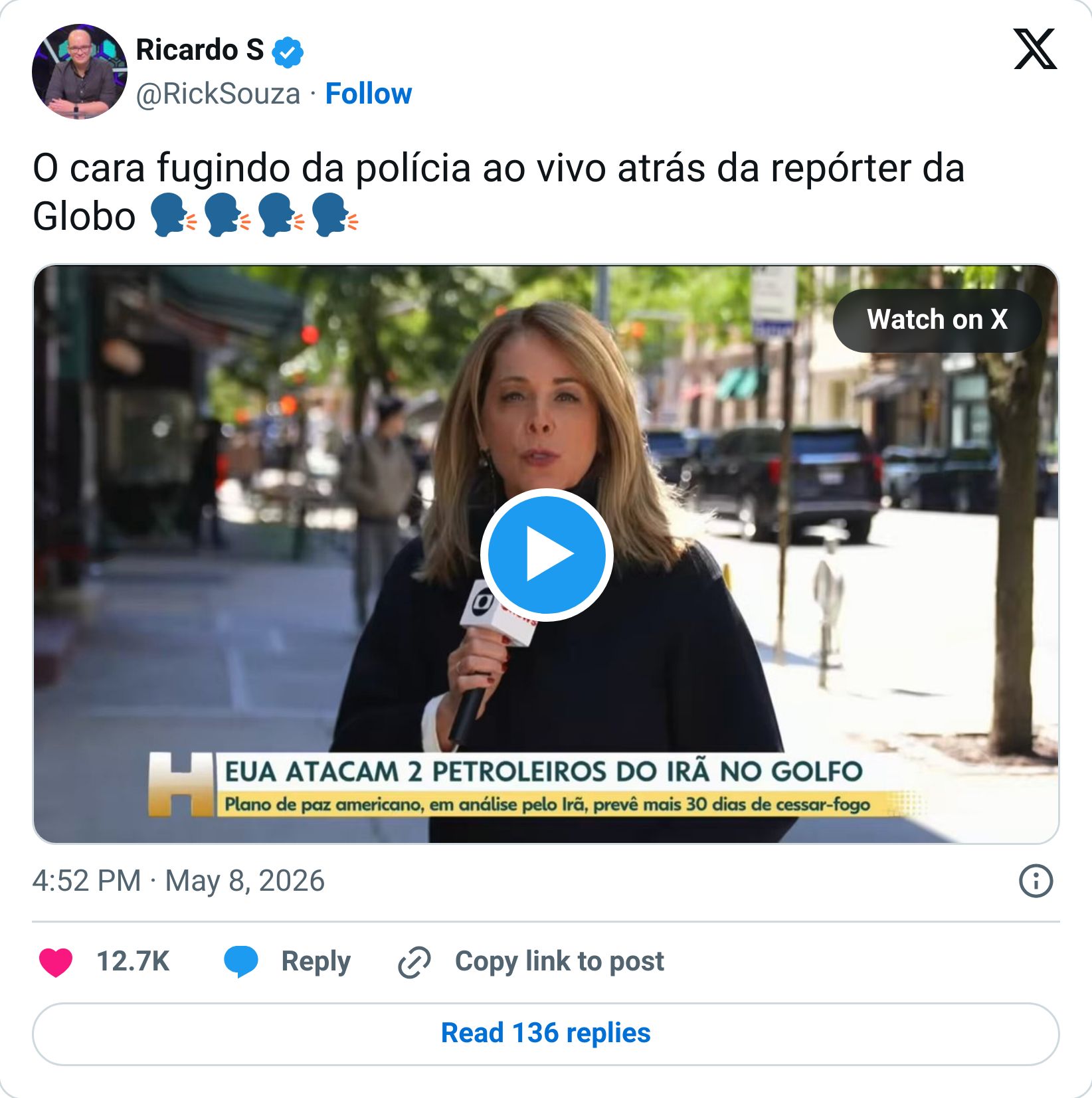 Tweet screenshot