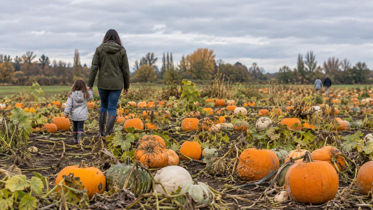 Westham Island Herb Farm Pumpkin Patch