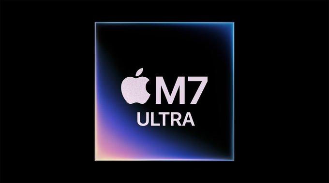 Apple M7 Ultra unified memory comparison graphic