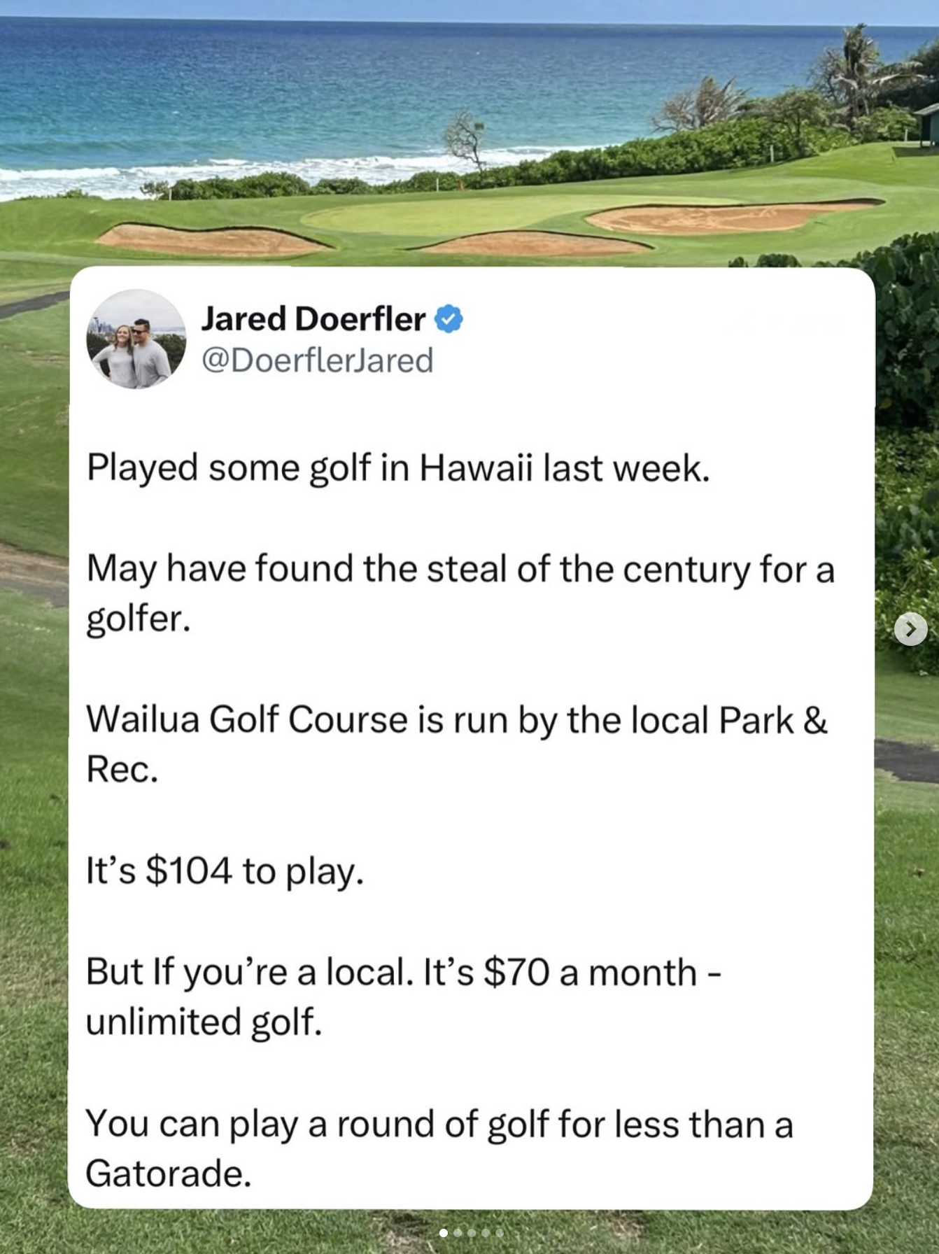 The Hawaii Steal of the Century