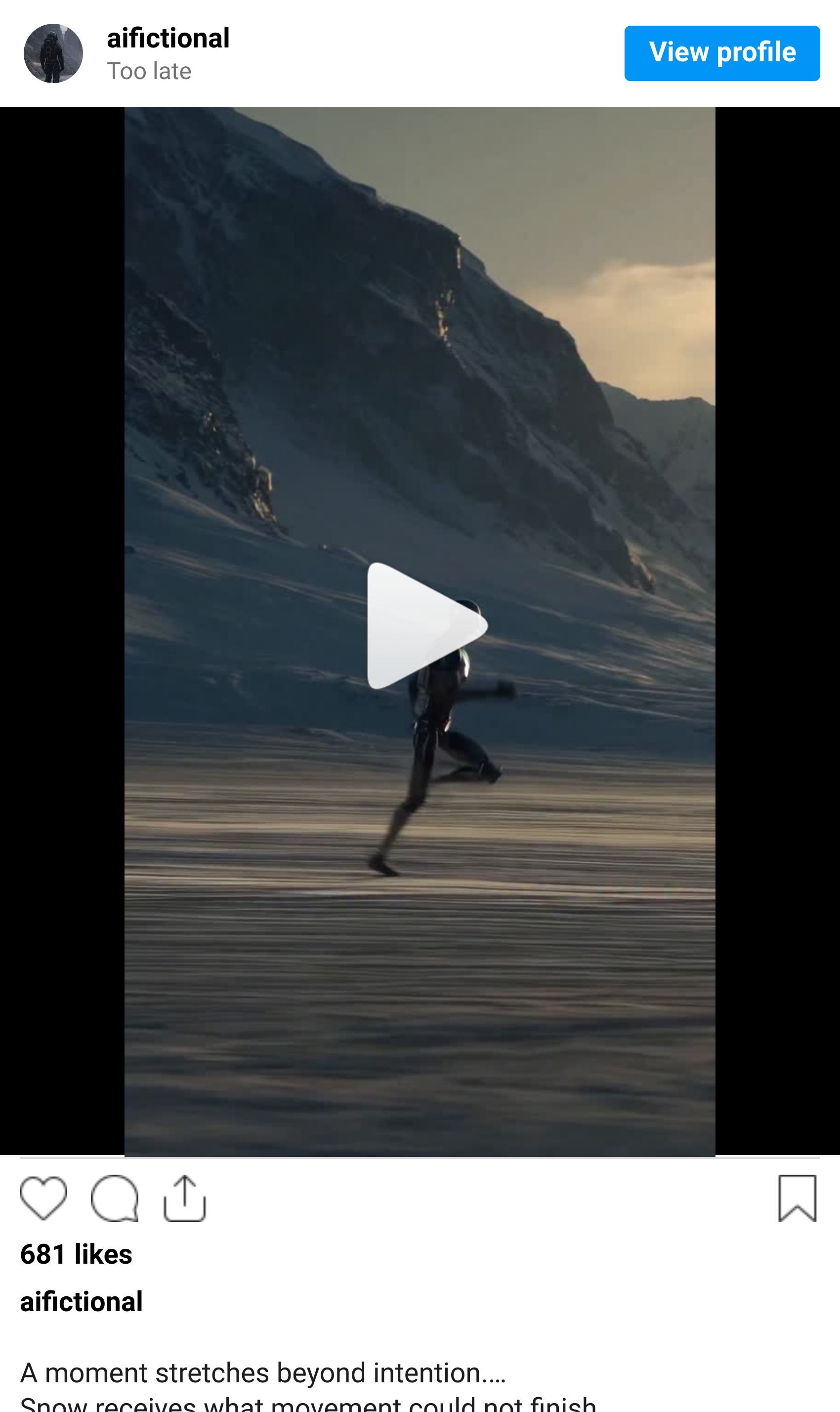 Instagram reel screenshot