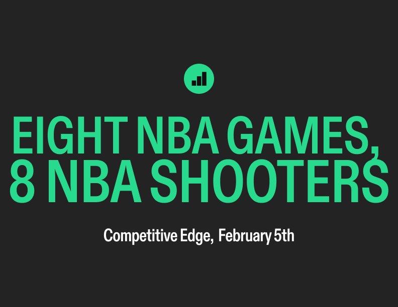 Eight NBA Games, Eight NBA Shooters