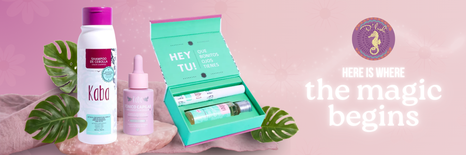 D'luchi Kaba Collection — Onion Shampoo, Hair Tonic, and Lash Potion