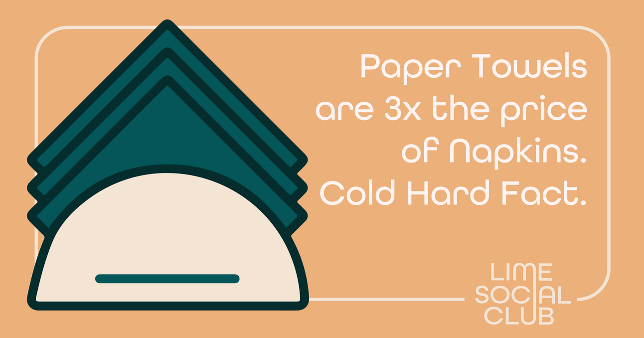 Napkins vs Paper Towels NYC Comedy Show NA Bev Taste Testing