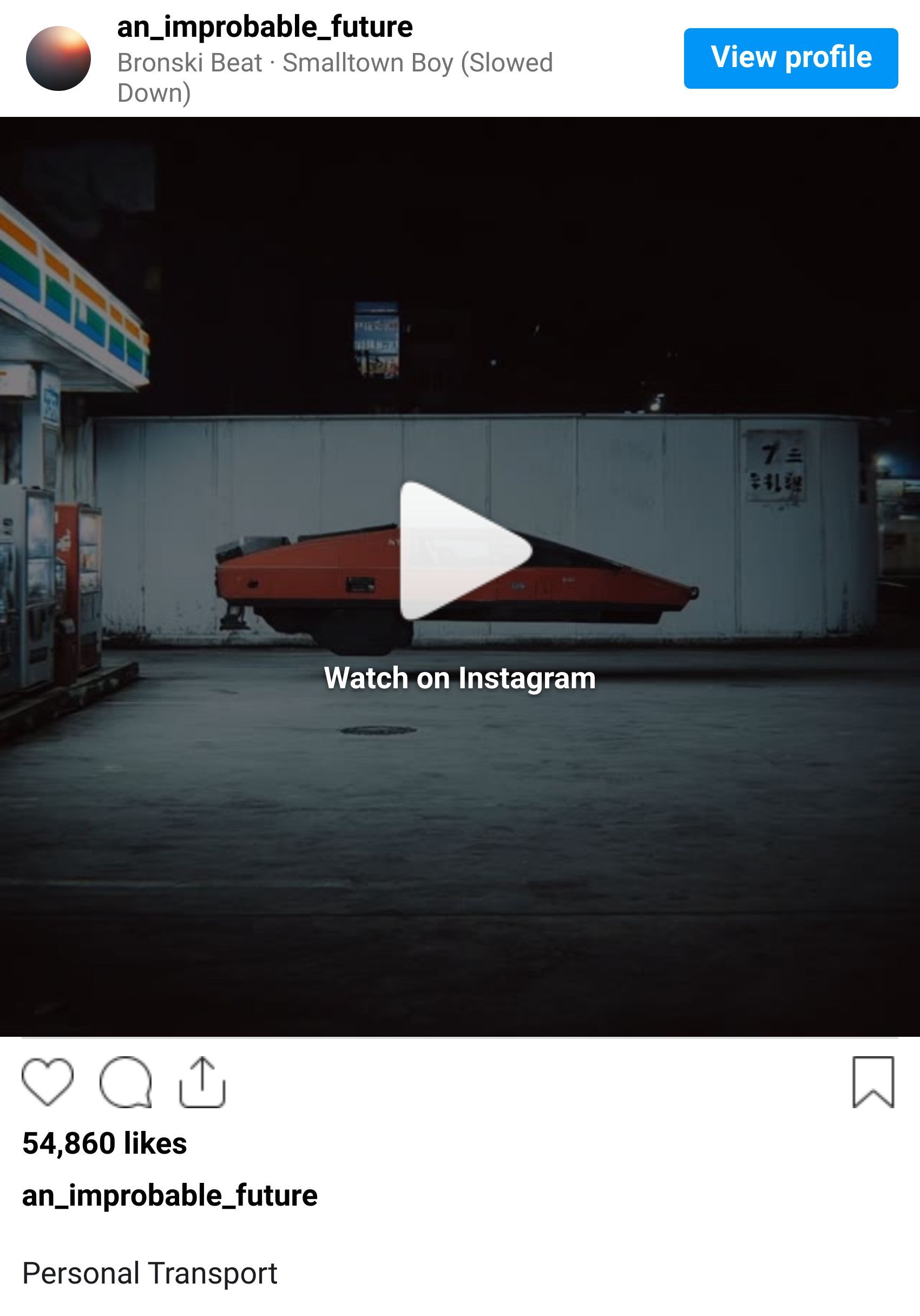 Instagram reel screenshot