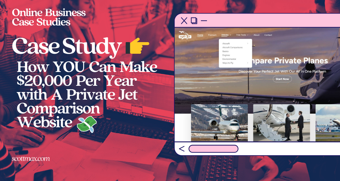 Case Study How YOU Can Make 20,000 Per Year with A Private Jet