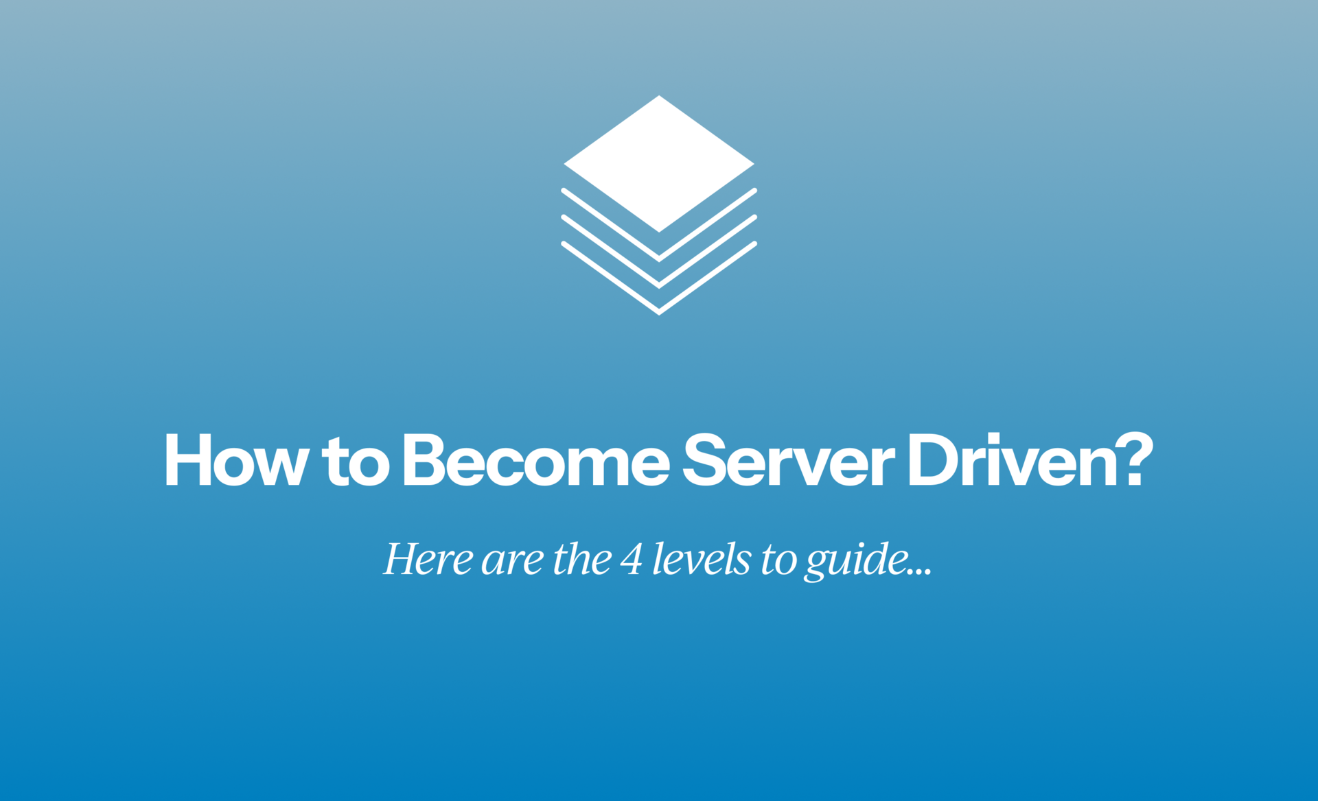 Server-Driven UI Migration: From Native Apps to Zero-Release
