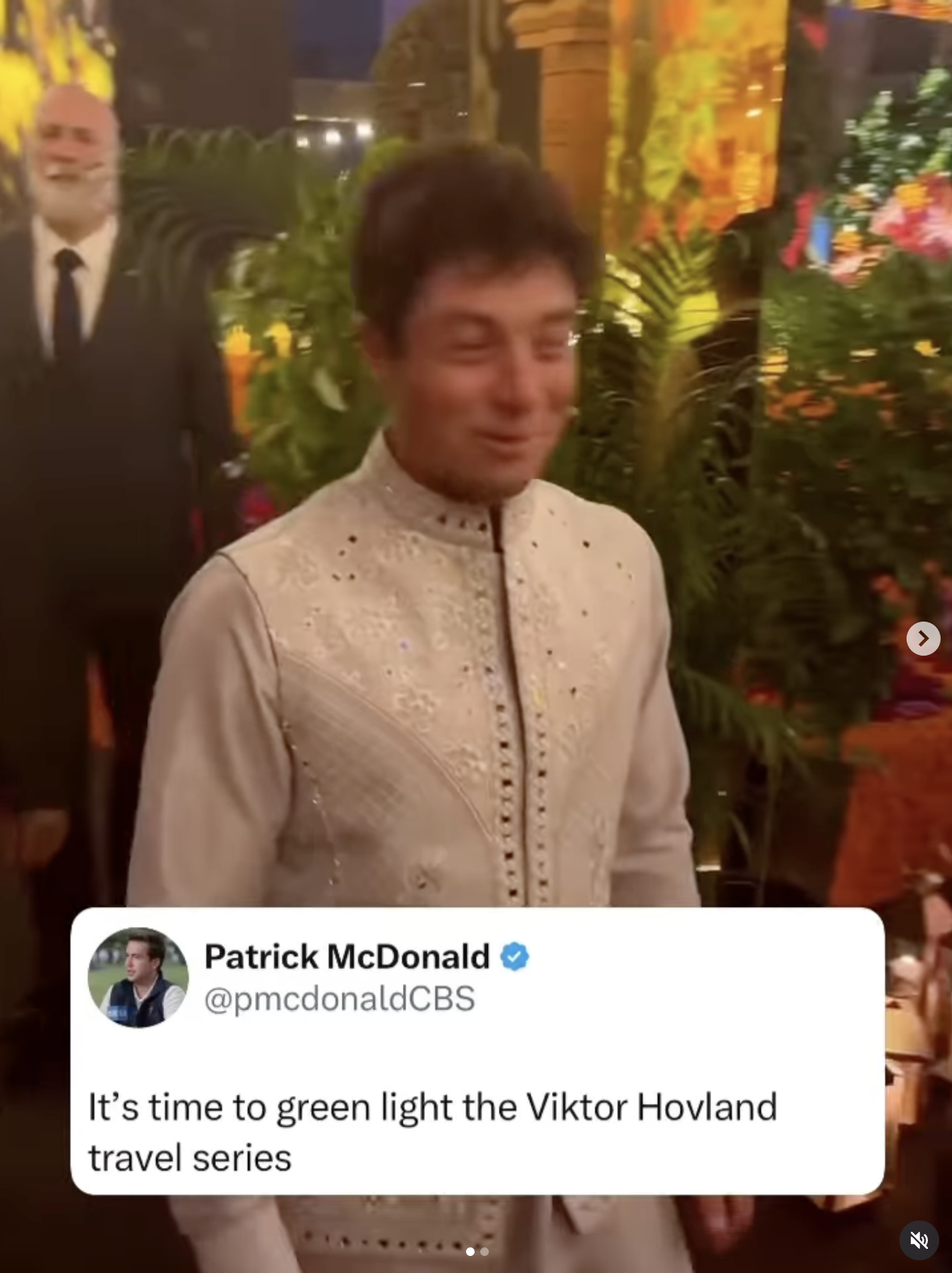 Viktor Hovland in India