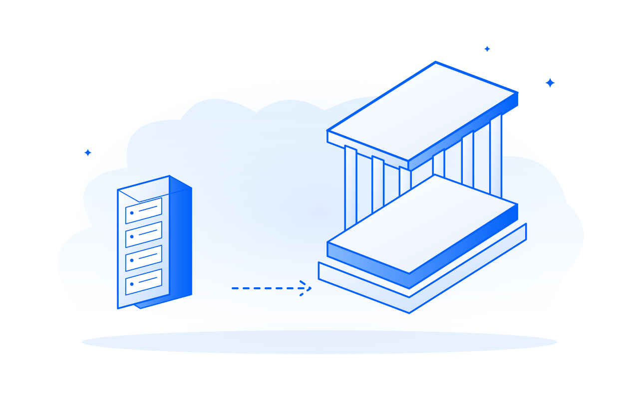 A smaller operating platform and a broader exchange stage. A conceptual illustration, not an approved listing.