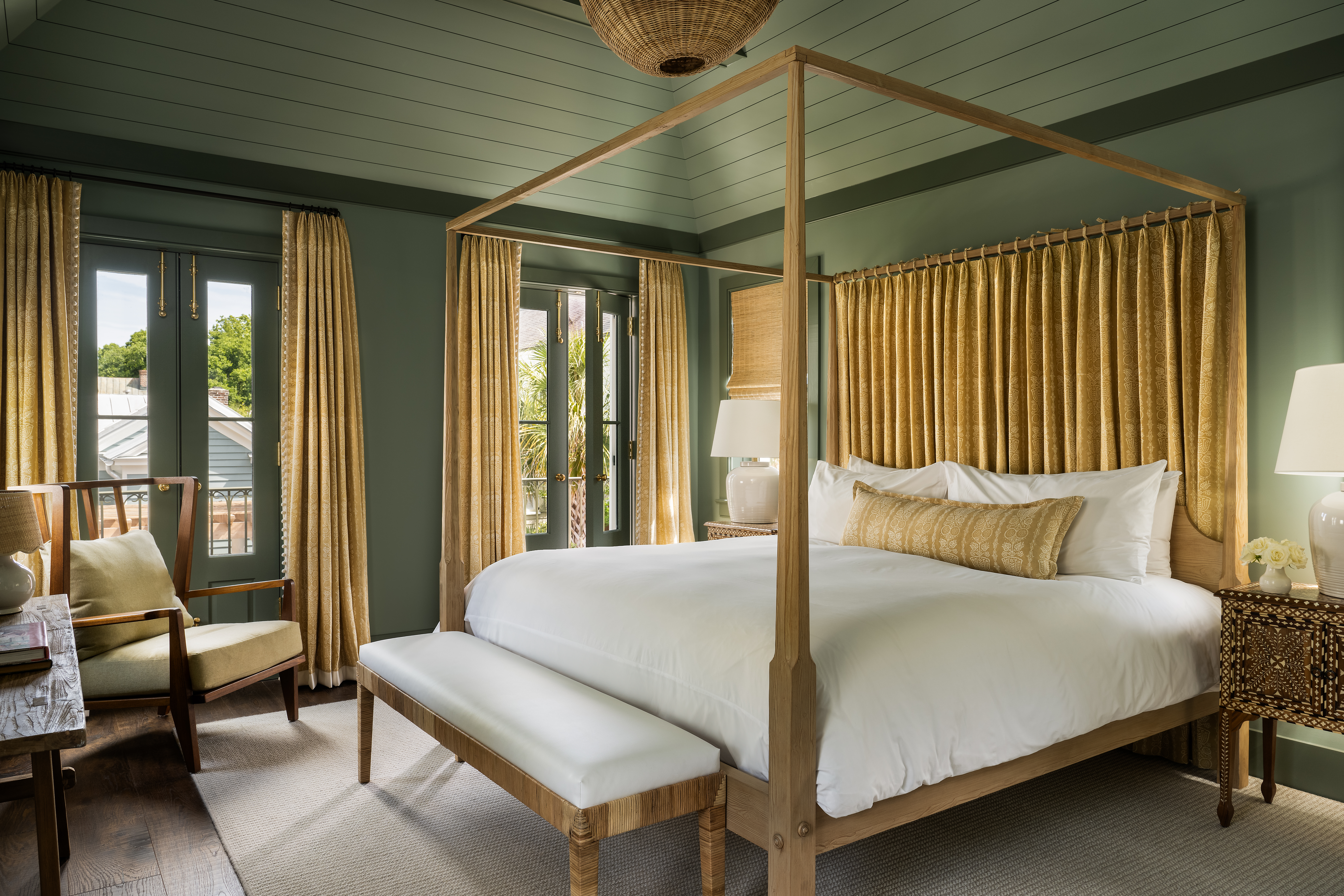 A guest room at 86 Cannon