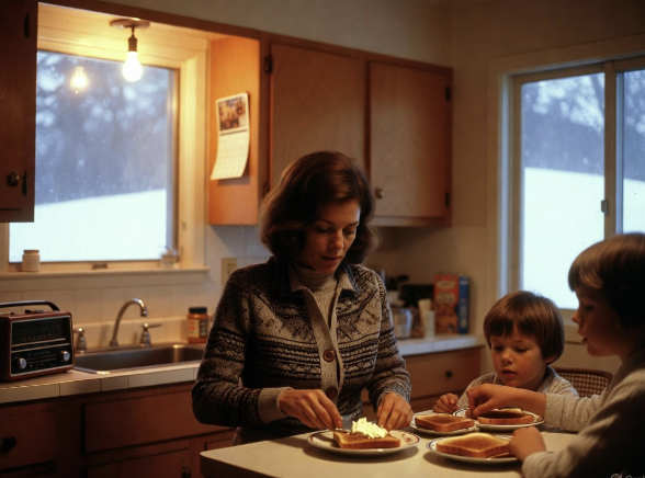 Ruth’s Snow-Day Cinnamon Toast, 1978