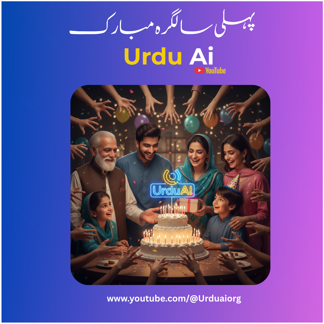 Urdu Ai YouTube Birthday