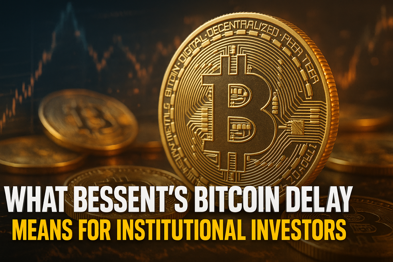 What Bessent’s Bitcoin Delay Means for Institutional Investors