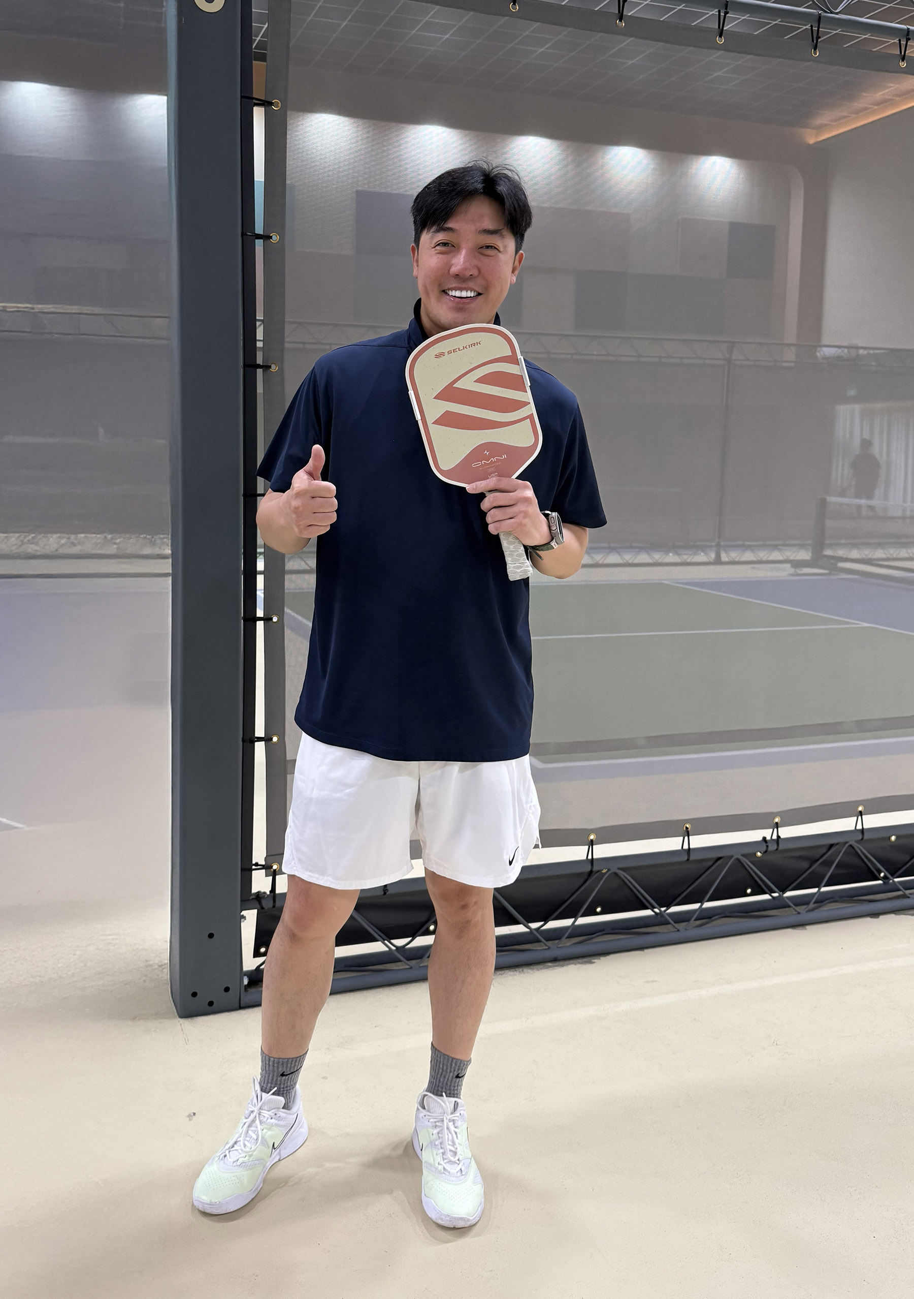 Issac,  our Leapmotor MD, collar up Chow Yuen Fatt-style