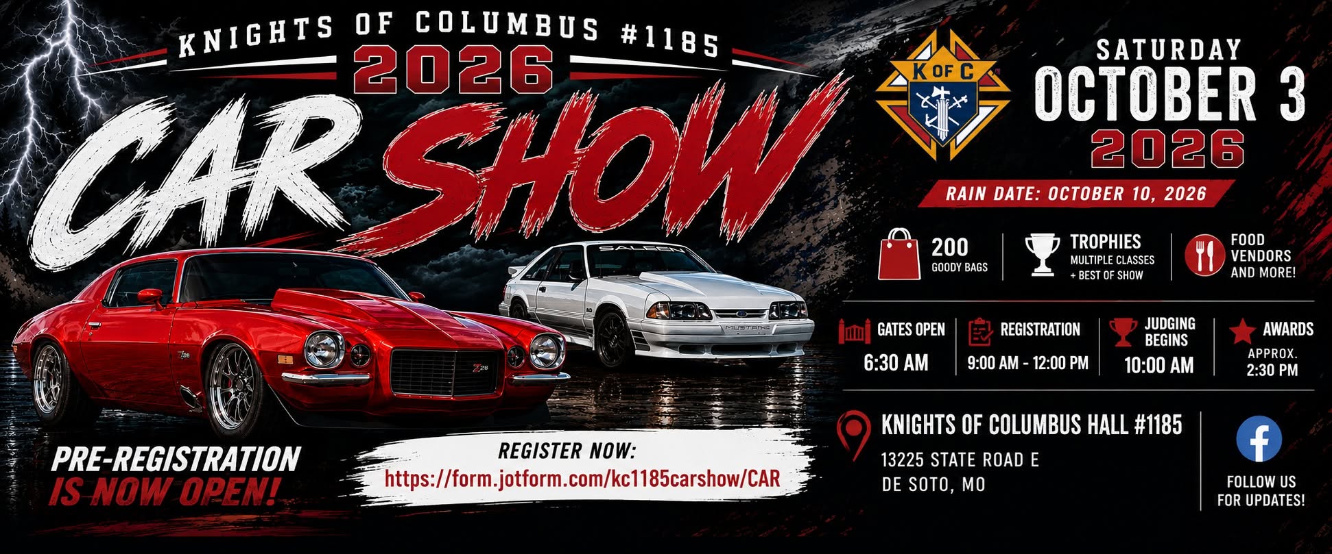 Car Show October 3rd