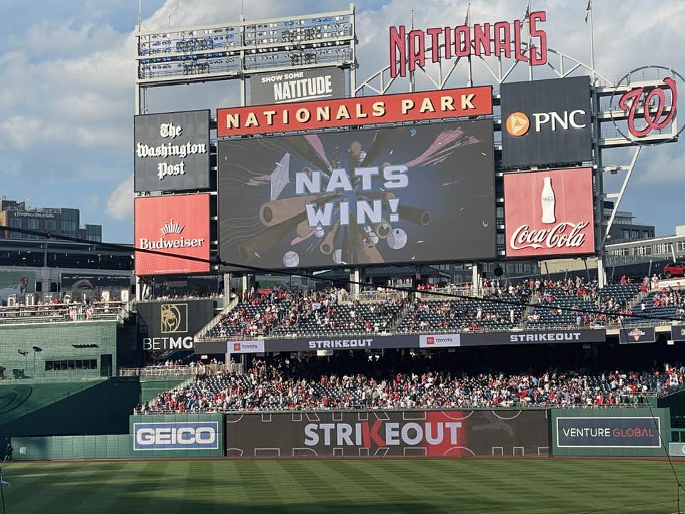 Scene from the ballpark