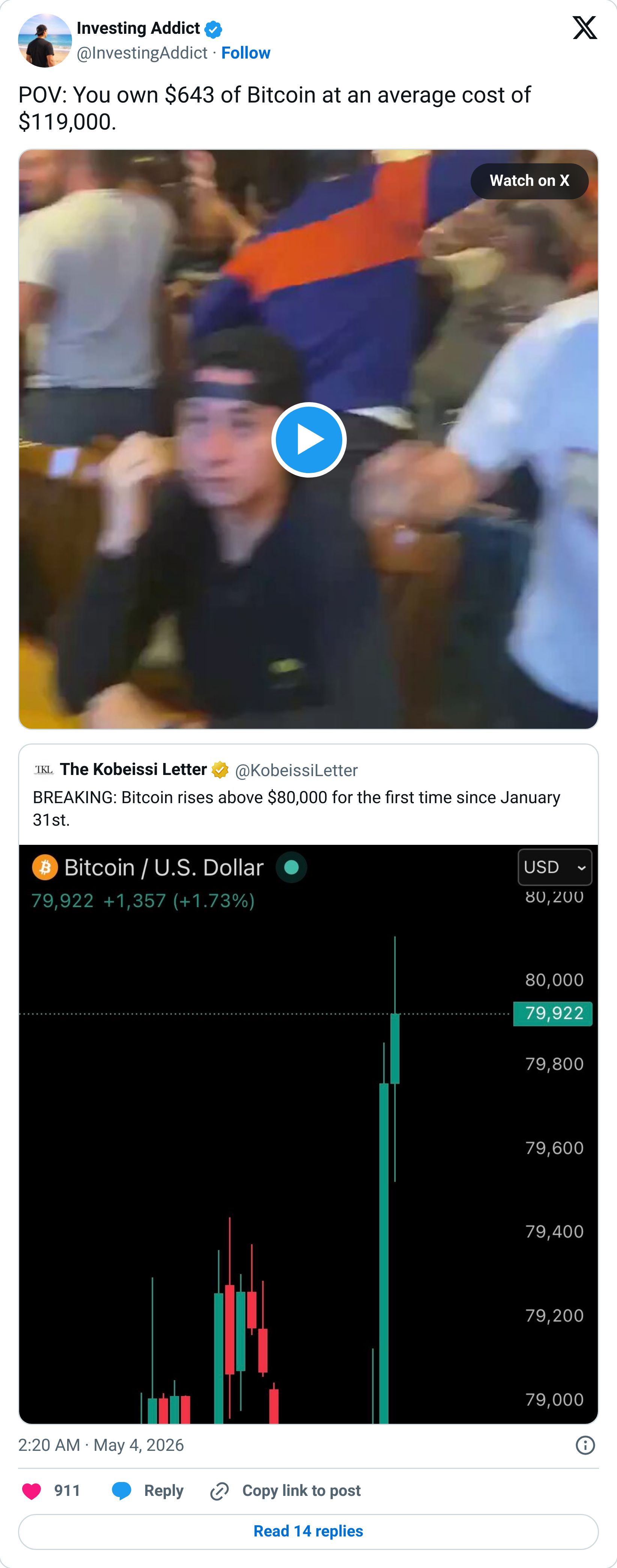 Tweet screenshot