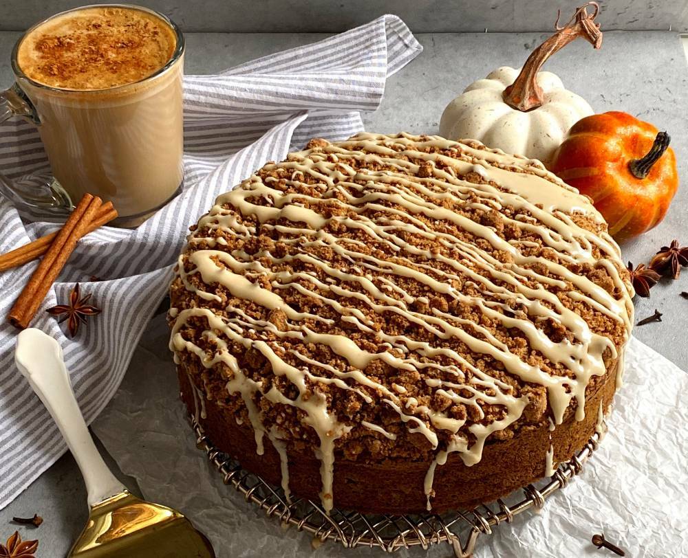 Recipe: Pumpkin Spice Coffee Cake