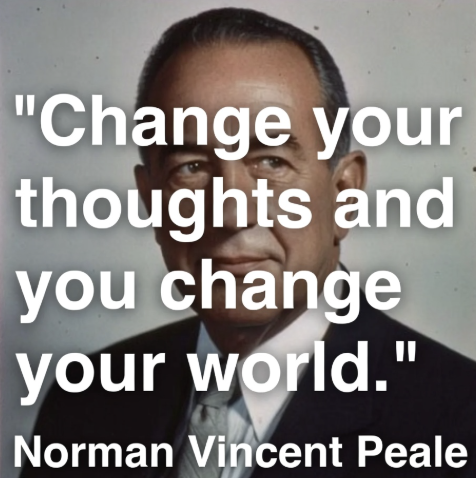 Norman Vincent Peale on Keeping Your Chin Up