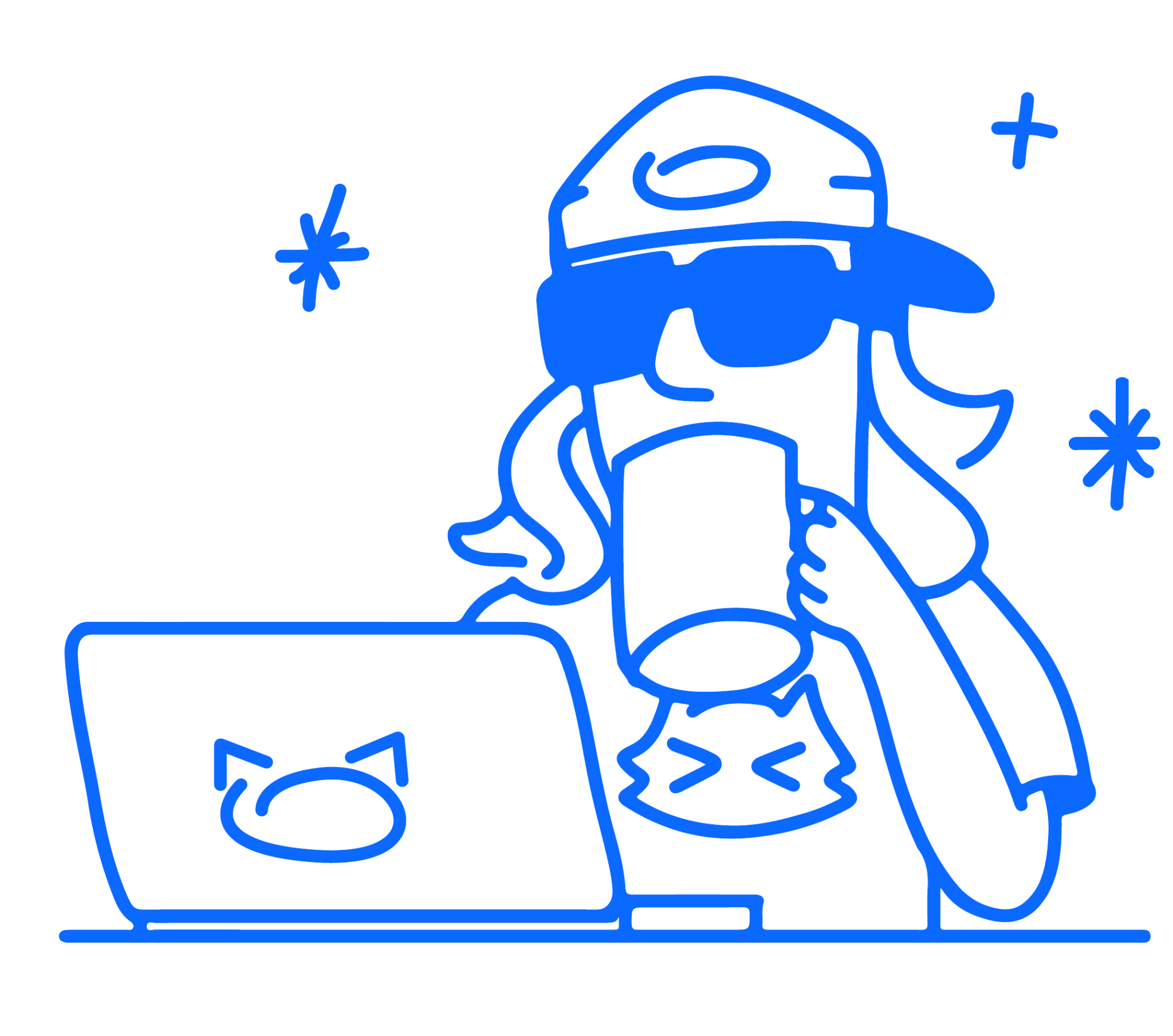Original Investor Call brand-guide mascot