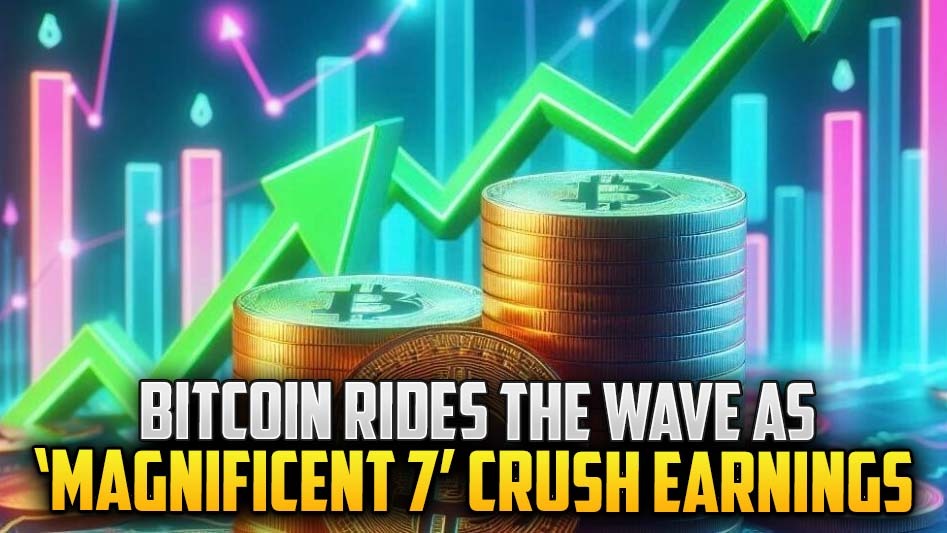Bitcoin Rides the Wave as ‘Magnificent 7’ Crush Earnings