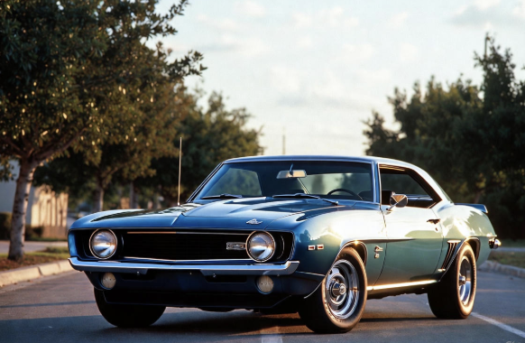 1969 Camaro Z/28 in LeMans Blue