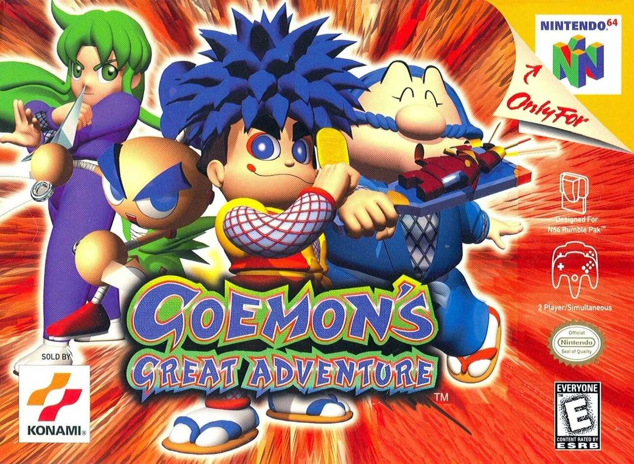 25 years of the N64: Goemon's Great Adventure