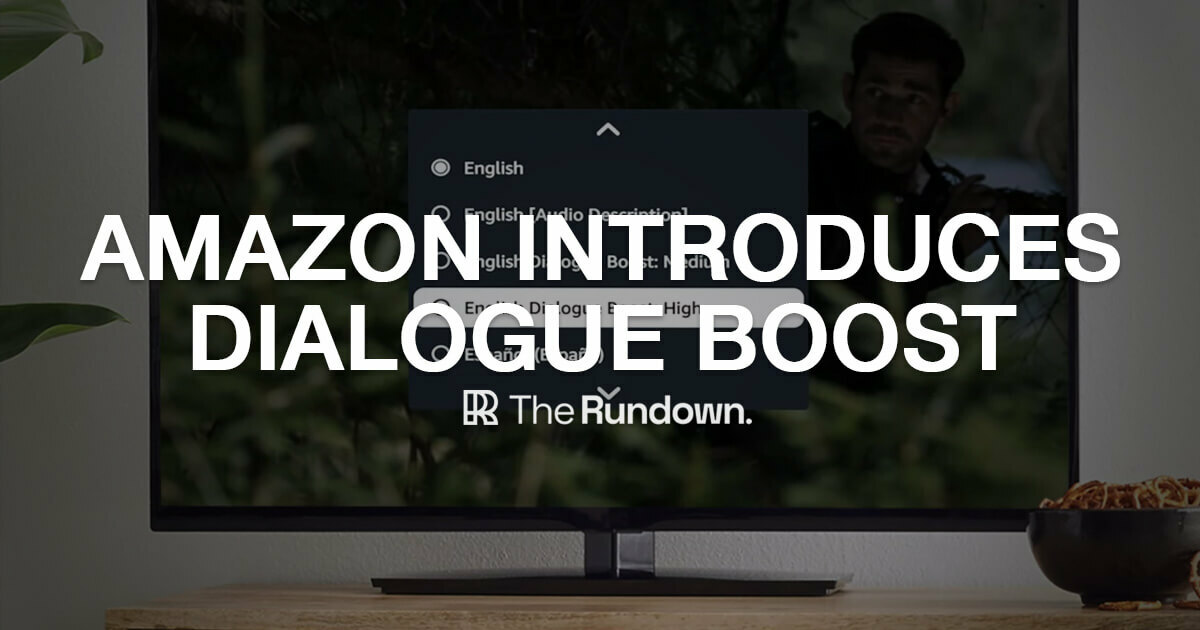 🤖 Amazon enhances movies using AI