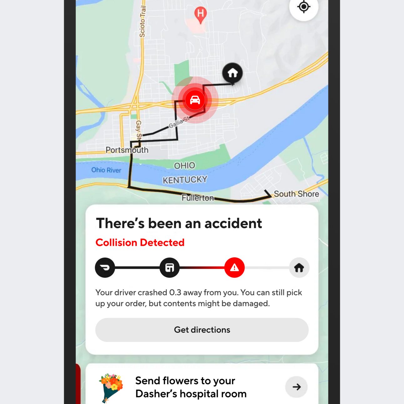 DoorDash Accident Order Recovery doordash-accident-order-recovery