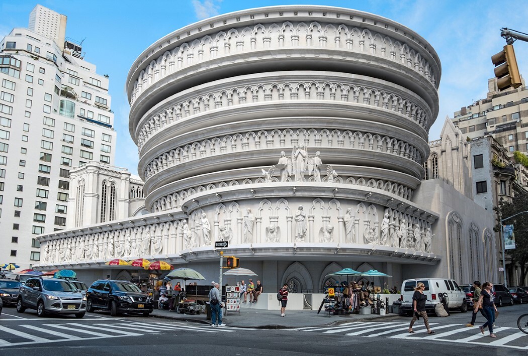 Classic Monuments and Buildings Turned Gothic