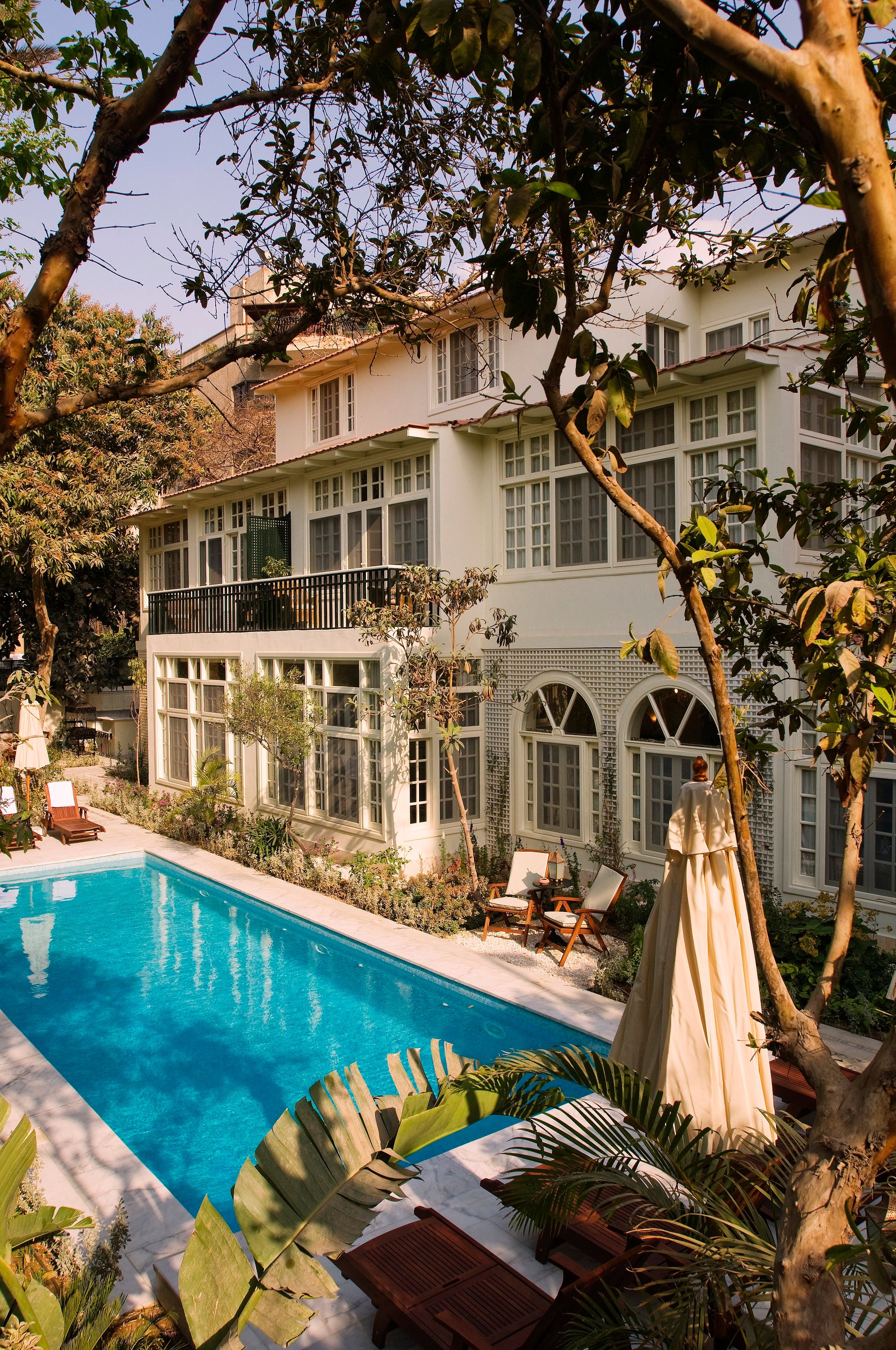 Villa Belle Époque and its garden swimming pool