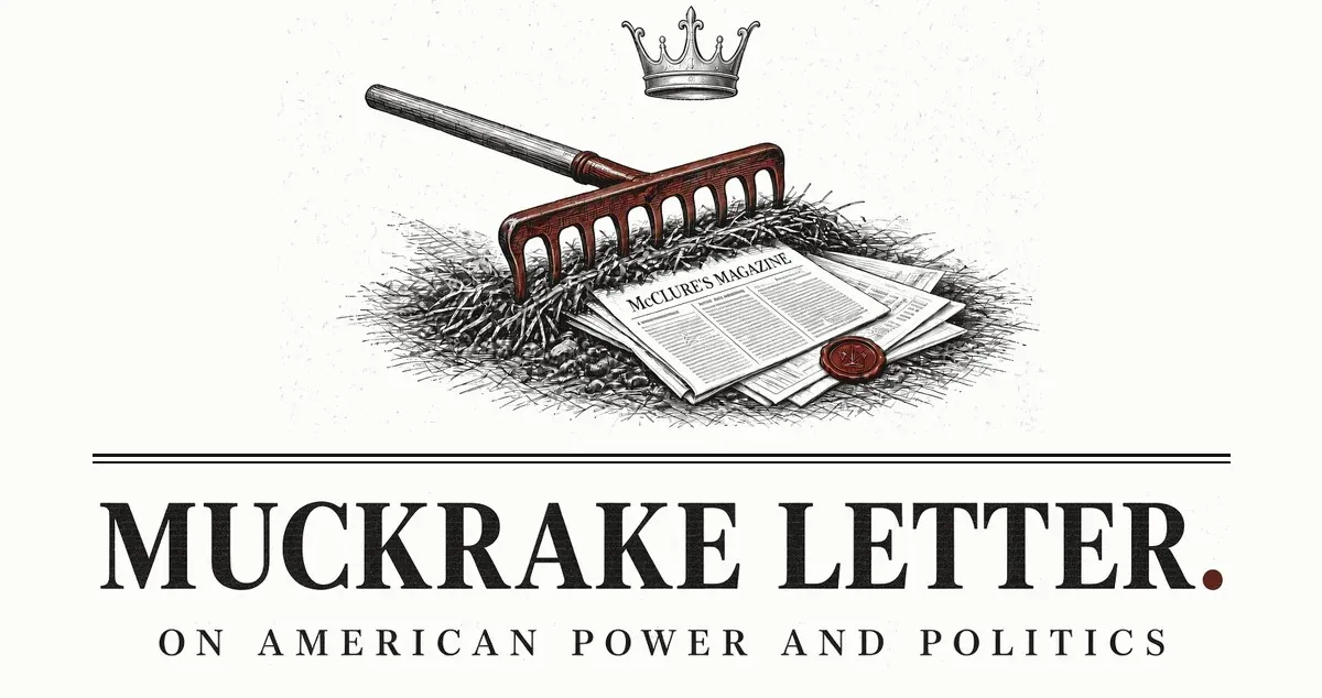 Muckrake Letter, on American power and politics