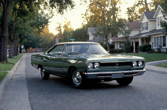 1968 Plymouth Road Runner Hardtop Coupe in Rallye Green