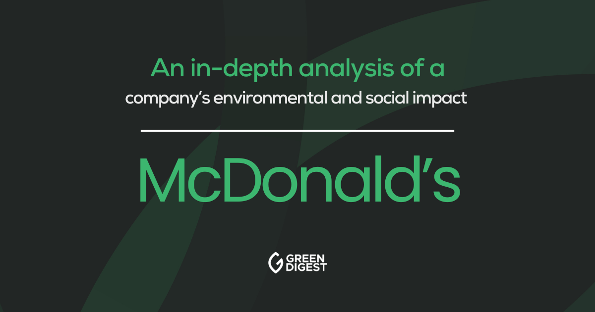 Evaluating a company’s impact (the case of McDonald’s)