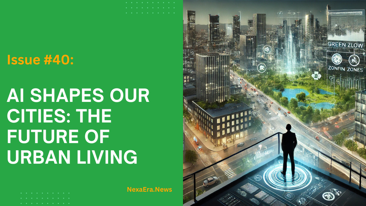 Issue #40: AI Shapes Our Cities: The Future of Urban Living