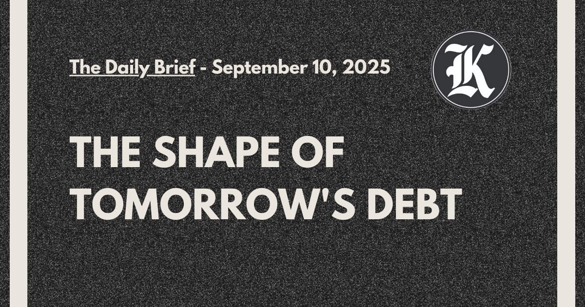 The Shape of Tomorrow's Debt