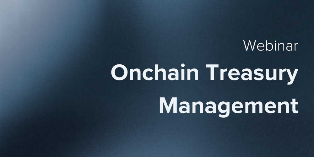Webinar: Onchain Asset Management & Fund Tokenization