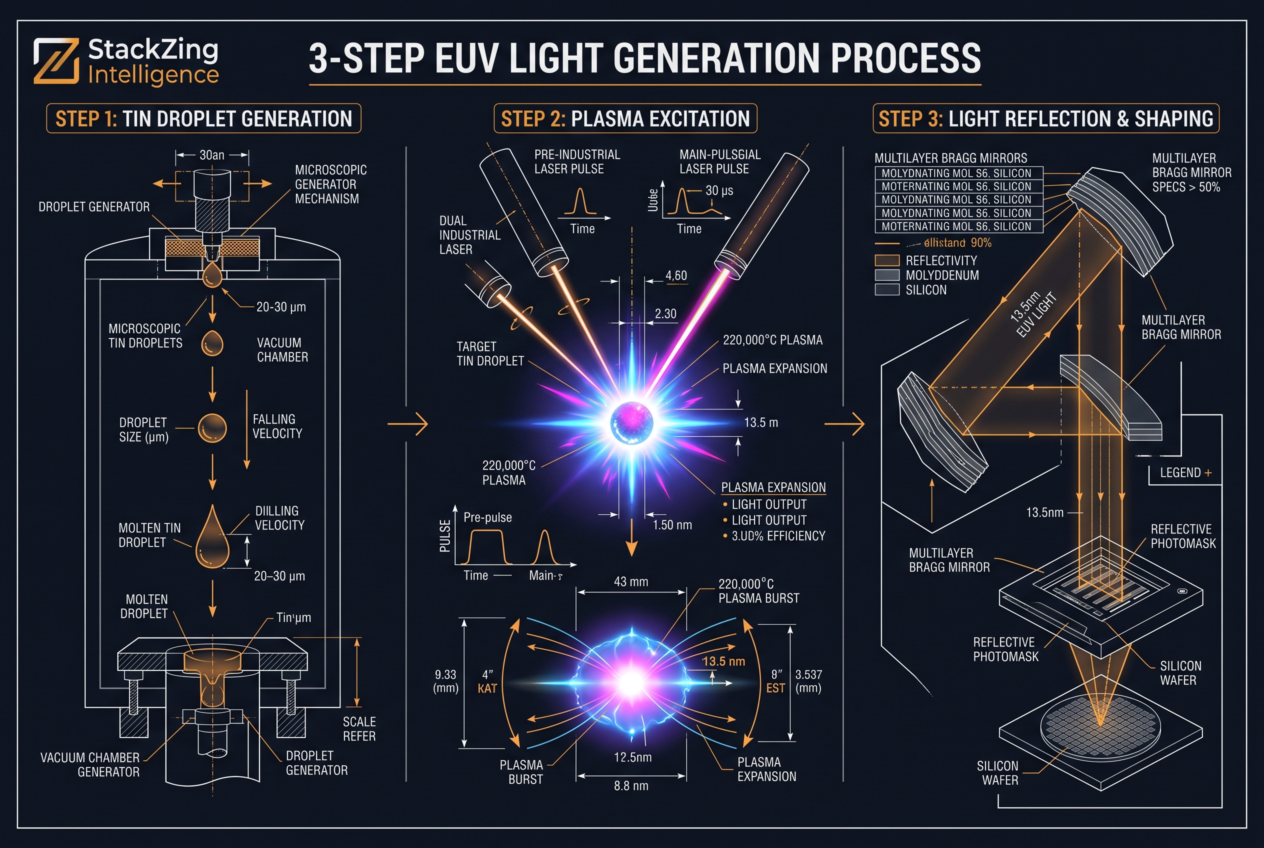 EUV Generation Schematic