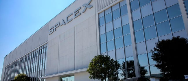 SpaceX facility in Hawthorne, California