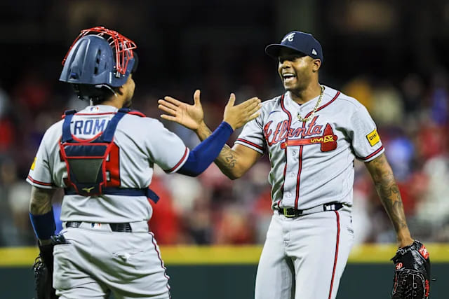 Atlanta Braves pitcher in action