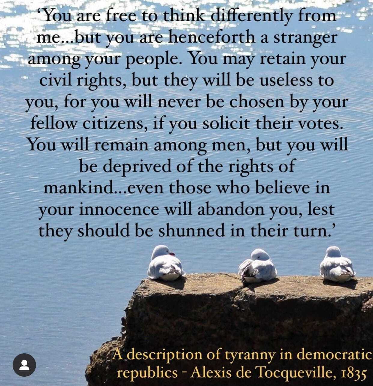 Free thinking is a risk.