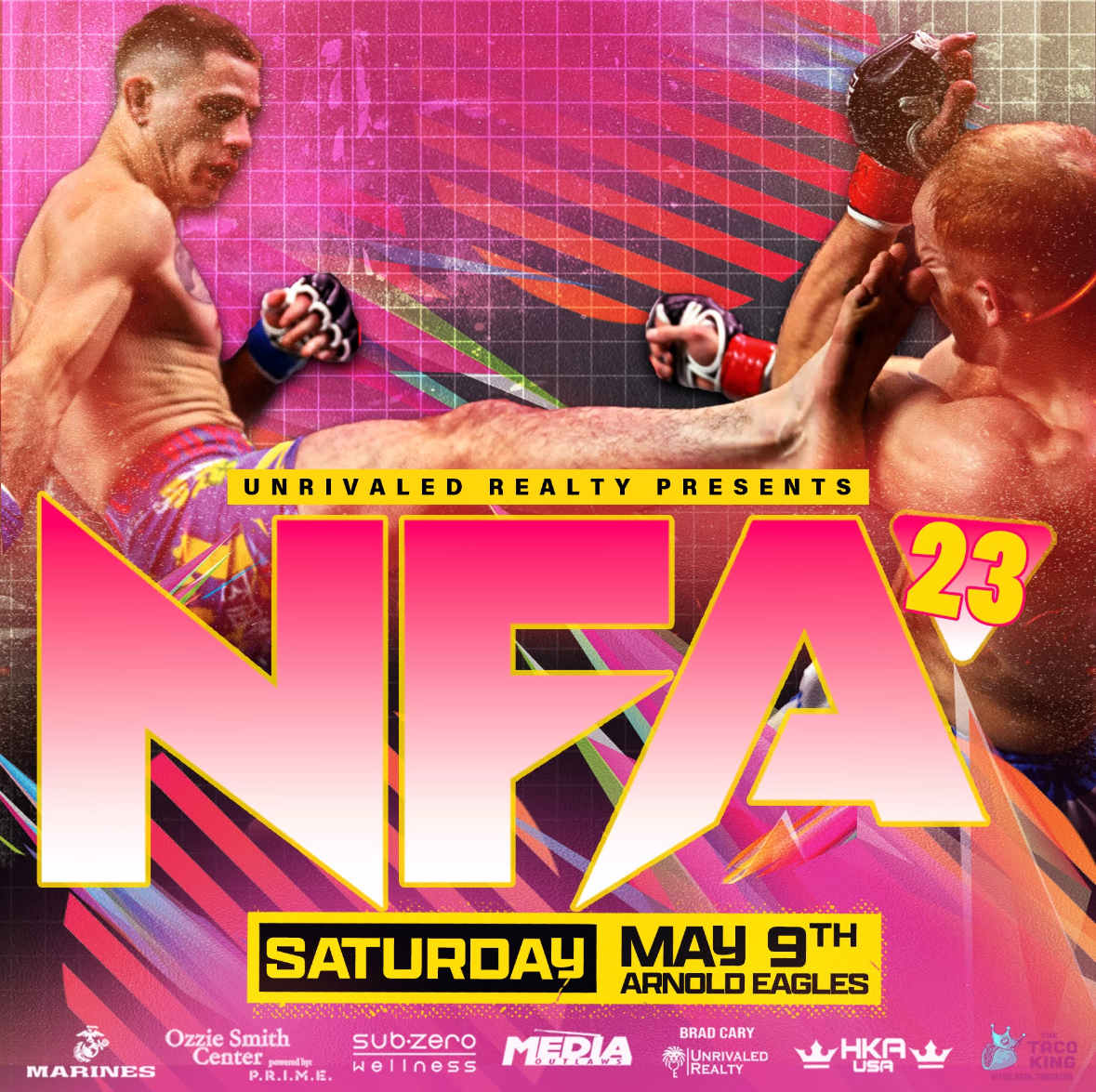 Nemesis 23 MMA event in Arnold Missouri
