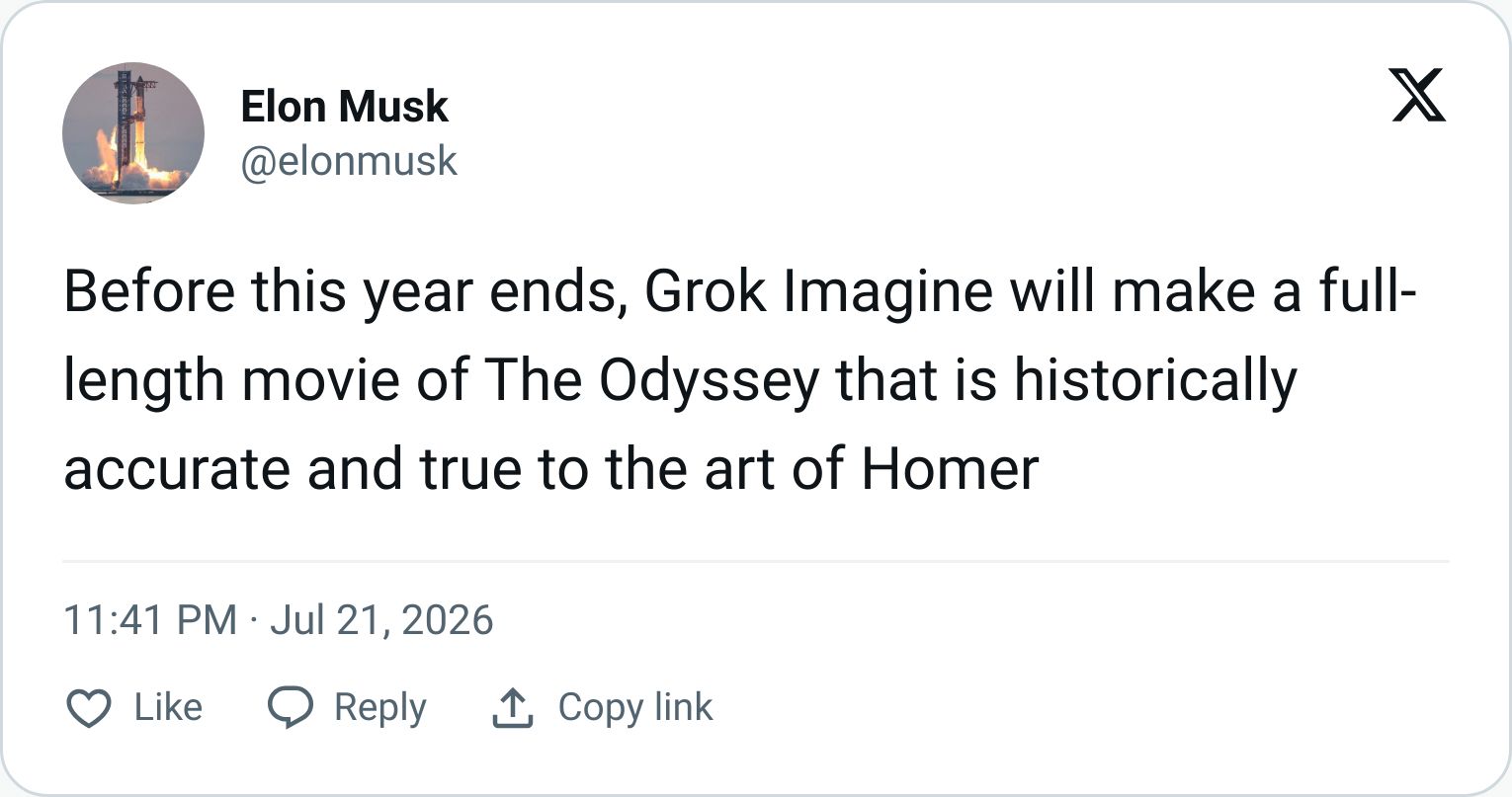 Tweet screenshot