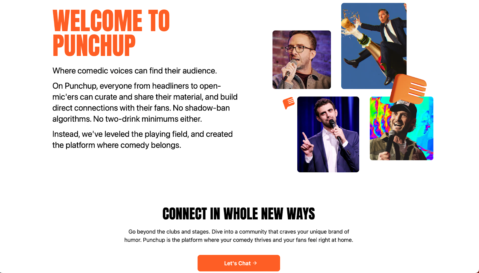 Punch Up Live...Stand-Up Comedians Get Their Own Shopify