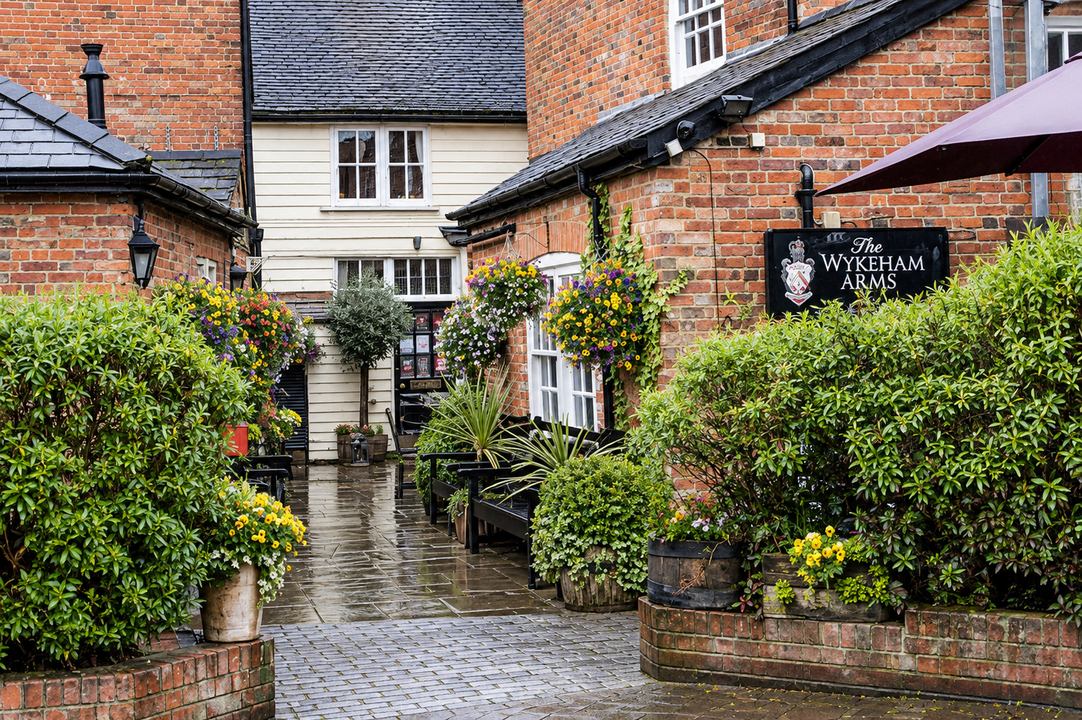 Amenities at The Wykeham Arms