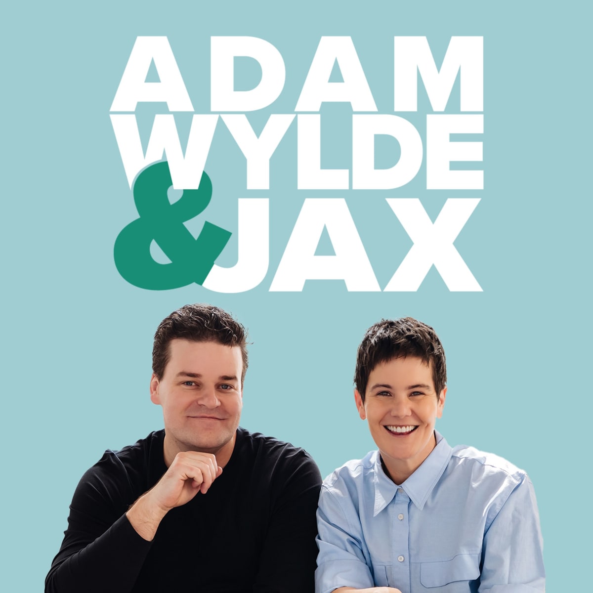 Adam Wylde and Jax Show cover artwork, featuring Adam and Jax.