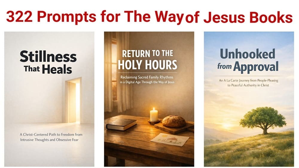 What is 322 Prompts for The Way of Jesus Books?